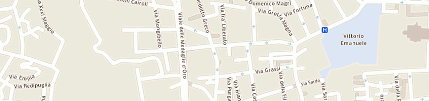 Mappa della impresa acum srl a CATANIA
