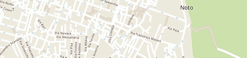 Mappa della impresa comune di noto a NOTO
