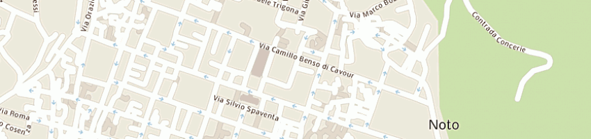 Mappa della impresa associazione turistica pro noto a NOTO