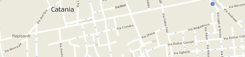 Mappa della impresa muscuso fausto a CATANIA