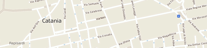 Mappa della impresa russo monica a CATANIA