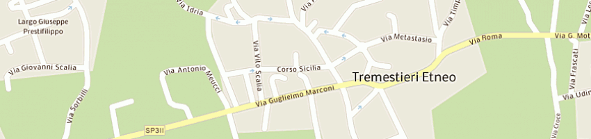 Mappa della impresa bruno giuseppina a TREMESTIERI ETNEO