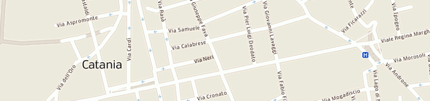 Mappa della impresa la terra rosa a CATANIA