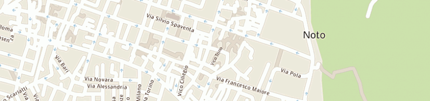 Mappa della impresa genovesi maria a NOTO