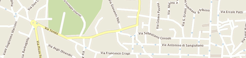 Mappa della impresa di pietro salvatore a TRECASTAGNI