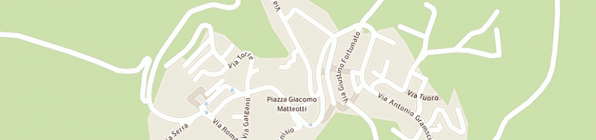 Mappa della impresa ristorante bar sette valli di rogata ferdinando a BAGNOLI IRPINO