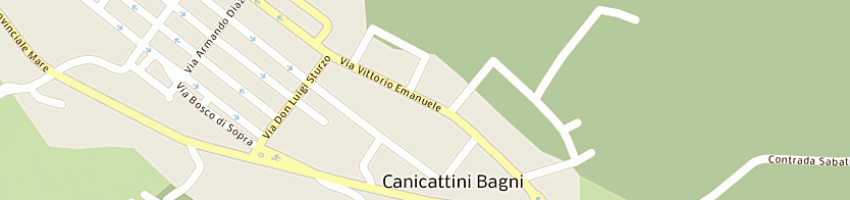 Mappa della impresa reale elettrcita' di reale salvatore a CANICATTINI BAGNI