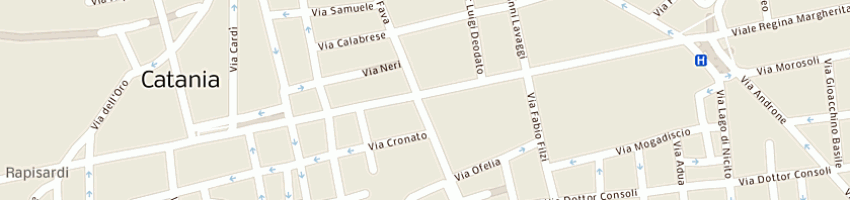 Mappa della impresa farmacia stadio a CATANIA
