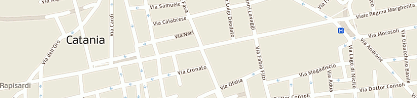 Mappa della impresa studio viale di ferrisi rosaria a CATANIA