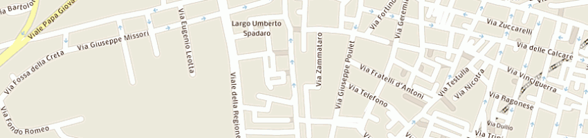 Mappa della impresa ruscica salvatore a CATANIA