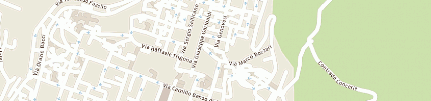 Mappa della impresa greco francesco a NOTO