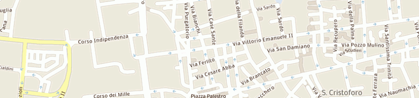 Mappa della impresa la colossale di caramma giuseppe a CATANIA