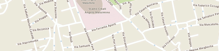 Mappa della impresa l'autopropangas di grasso sebastiano a CATANIA