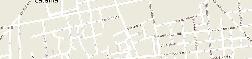 Mappa della impresa universita' degli studi istituto di cardiologia a CATANIA