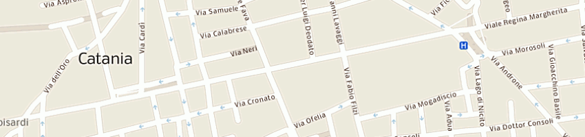 Mappa della impresa tosto nicola a CATANIA
