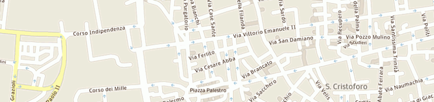 Mappa della impresa pinto raffaele a CATANIA