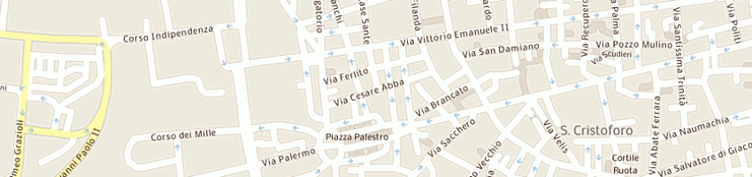 Mappa della impresa di mauro orazio francesco a CATANIA