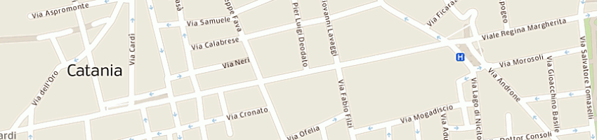 Mappa della impresa rossi trombatore mario a CATANIA