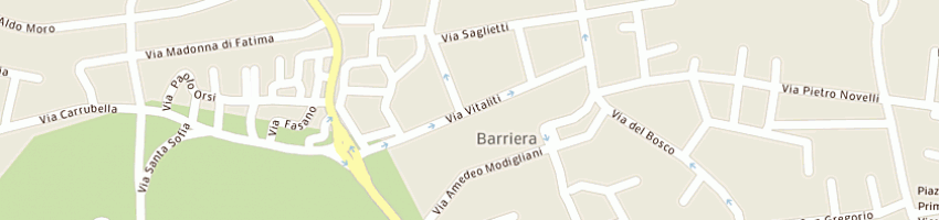 Mappa della impresa la bomboniera dei flli antonio e giuseppe reale snc a CATANIA