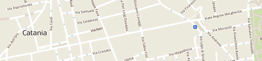 Mappa della impresa catania giuseppe a CATANIA