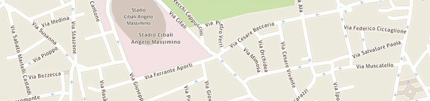 Mappa della impresa rapisarda antonino a CATANIA