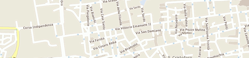 Mappa della impresa laboratorio la ricerca di la rosa clementina e c sas a CATANIA