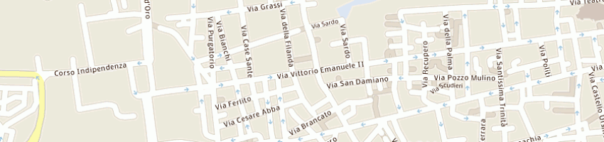 Mappa della impresa azienda ospedali v emanuele - ferrarotto - sbambino catania a CATANIA