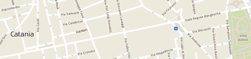 Mappa della impresa magri' antonio a CATANIA