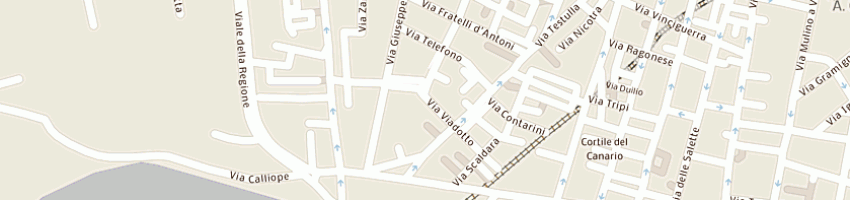 Mappa della impresa tomaselli santo a CATANIA