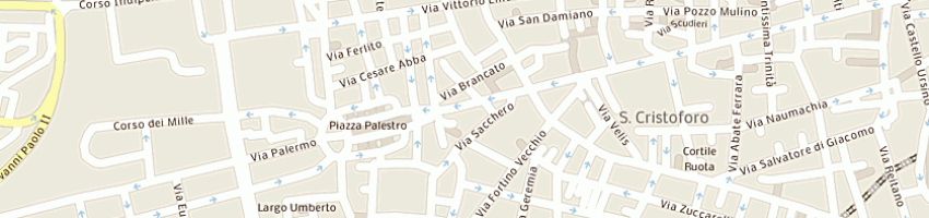 Mappa della impresa unione sindacale provinciale cisl a CATANIA