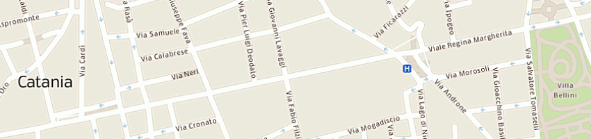 Mappa della impresa principio angela maria a CATANIA
