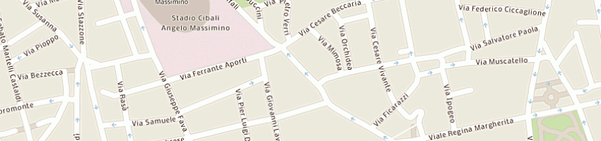 Mappa della impresa eta snc a CATANIA