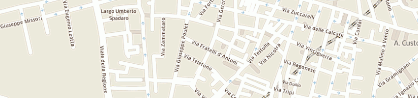 Mappa della impresa eredi di fichera orazio a CATANIA