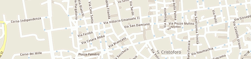Mappa della impresa lupo moto di privitera giovanna a CATANIA