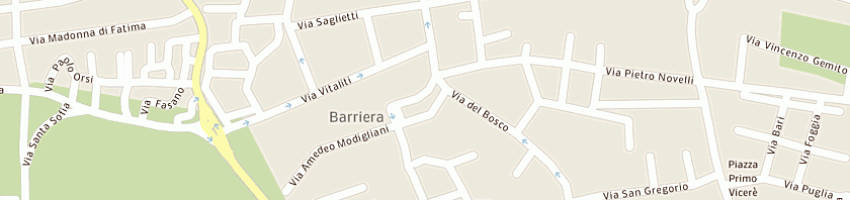 Mappa della impresa poste italiane spa a CATANIA