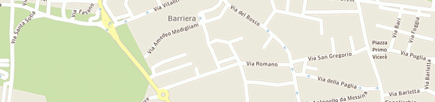 Mappa della impresa faedda a CATANIA