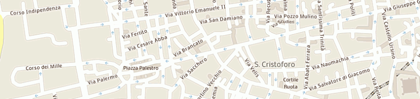 Mappa della impresa giardinia orazio a CATANIA