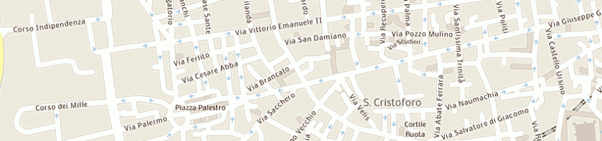 Mappa della impresa tinnirello a CATANIA