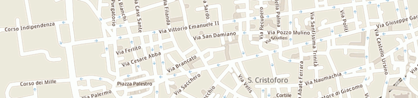 Mappa della impresa tomasello fortunato a CATANIA