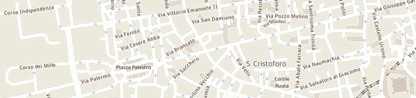 Mappa della impresa guzzetta salvatore a CATANIA