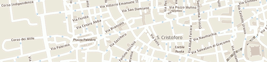 Mappa della impresa tm telefonia srl a CATANIA
