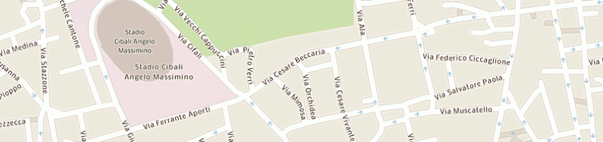 Mappa della impresa styling modacapelli di merendino vincenzo a CATANIA