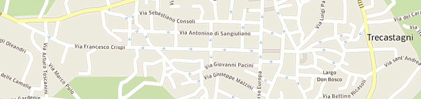 Mappa della impresa barbagallo salvatore a TRECASTAGNI