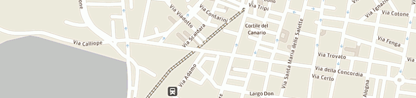 Mappa della impresa battista salvatore a CATANIA