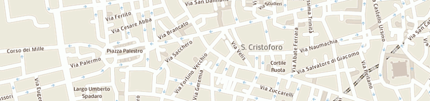 Mappa della impresa vincenzo parrinello a CATANIA