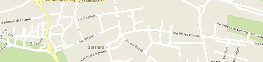 Mappa della impresa grasso giuseppe a CATANIA