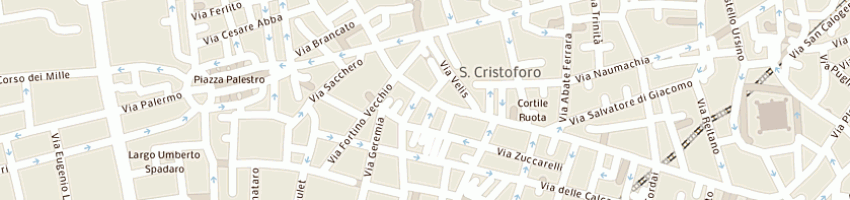 Mappa della impresa sicilia intarsi snc di d'antone a CATANIA