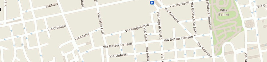 Mappa della impresa marchetta francesca a CATANIA