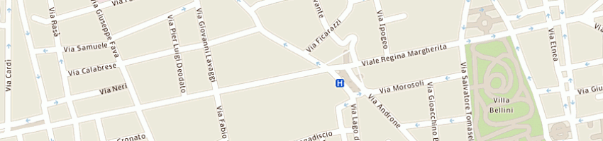 Mappa della impresa fiorenza rino a CATANIA