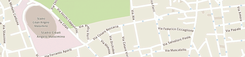 Mappa della impresa gambino riccardo a CATANIA